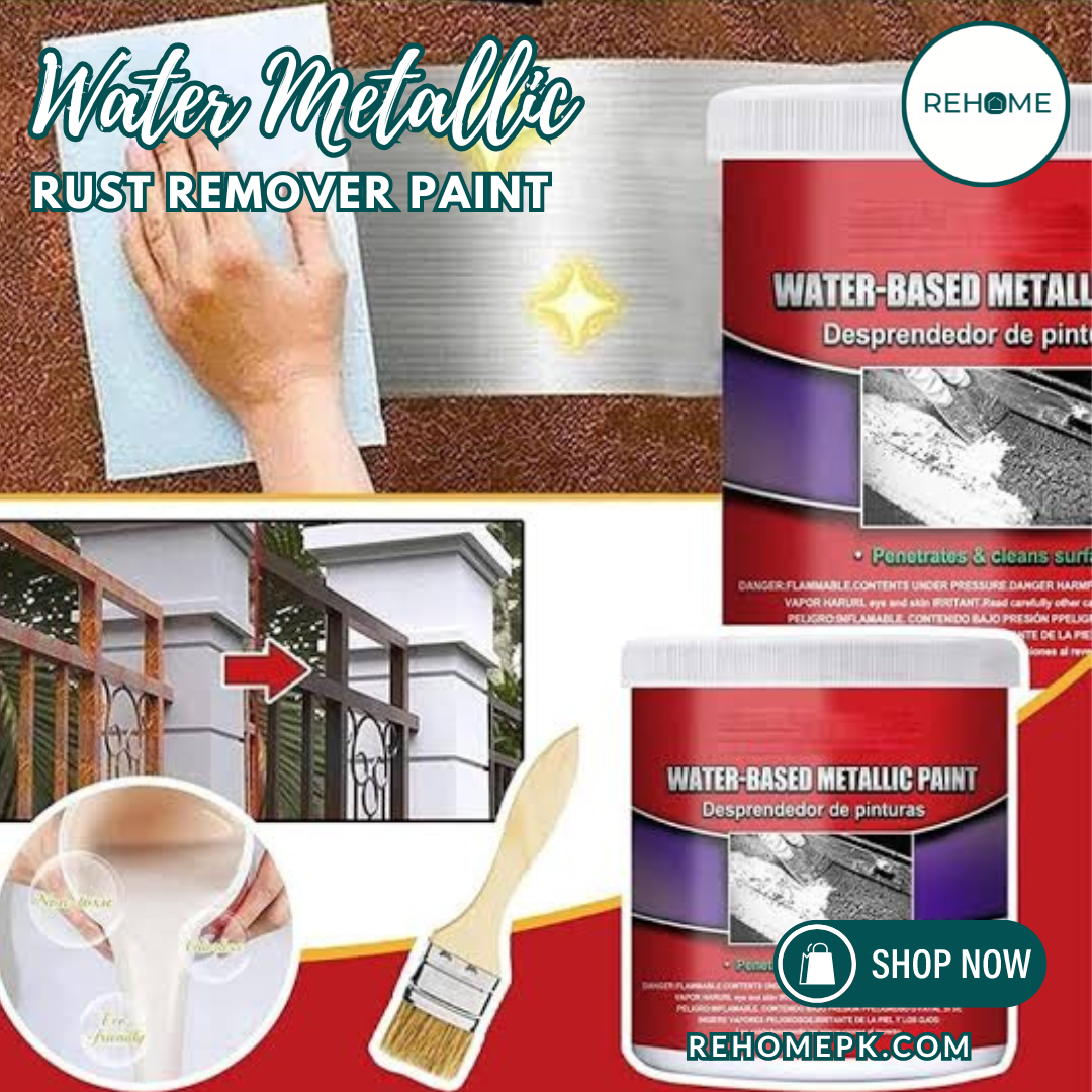 Water Metallic Rust Remover Paint