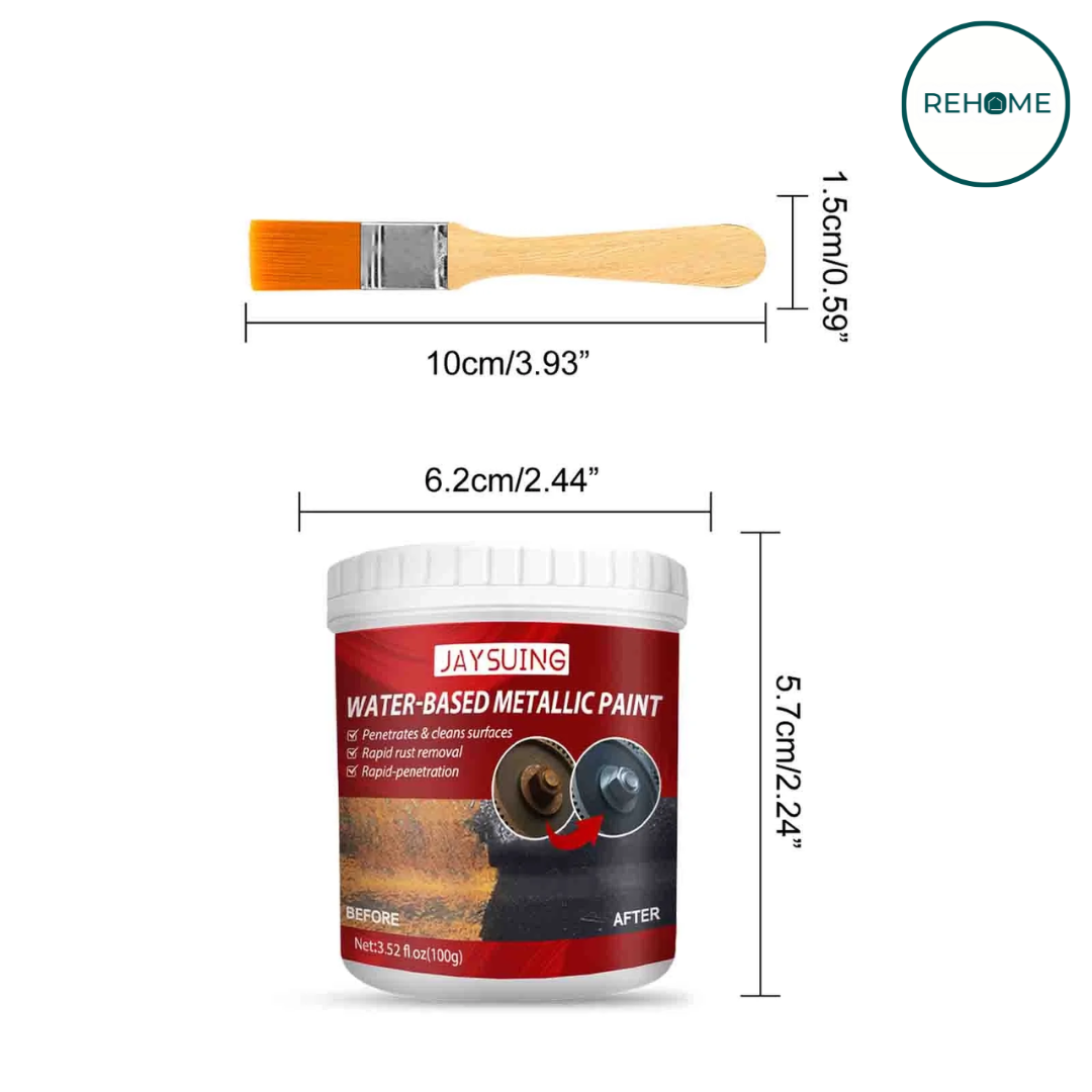 Water Metallic Rust Remover Paint