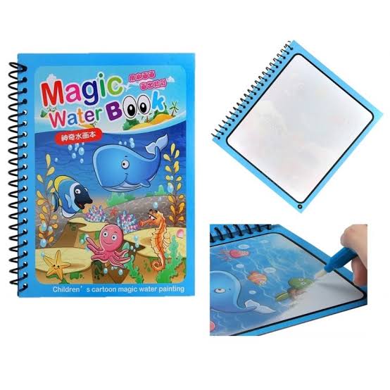 Magic Water Colouring Book