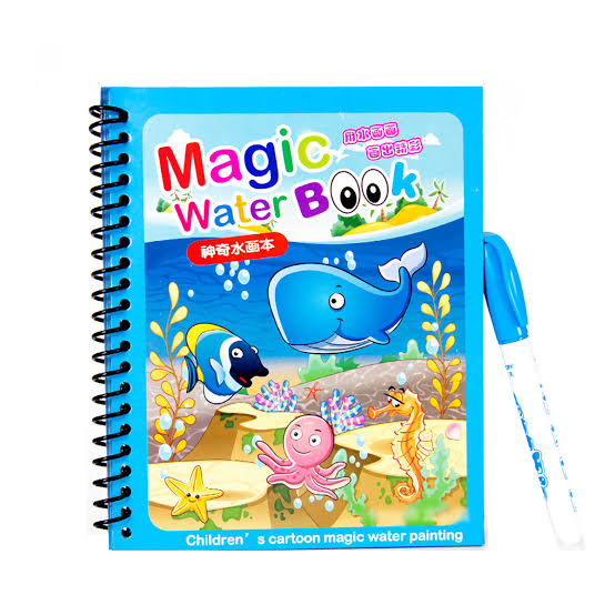 Magic Water Colouring Book