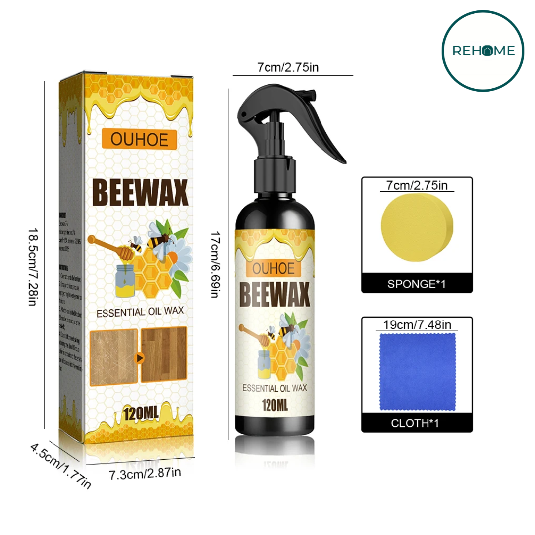 Natural Micro-Molecularized Beeswax Spray Polish - (IMPORTED)