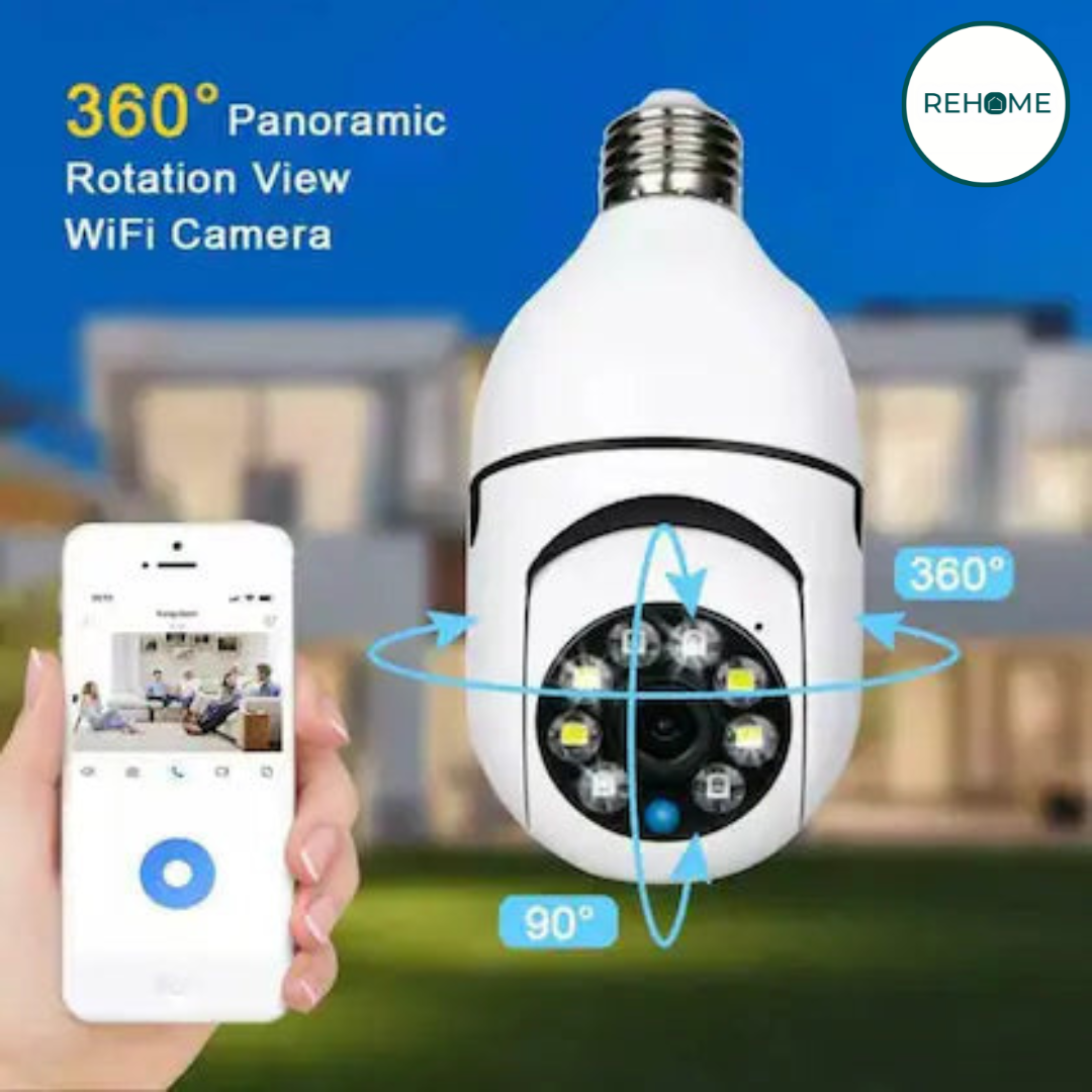 Wireless Wifi Bulb Security Camera - (IMPORTED)