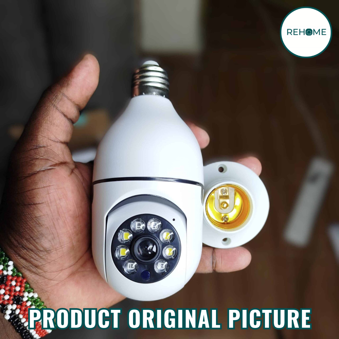 Wireless Wifi Bulb Security Camera - (IMPORTED)